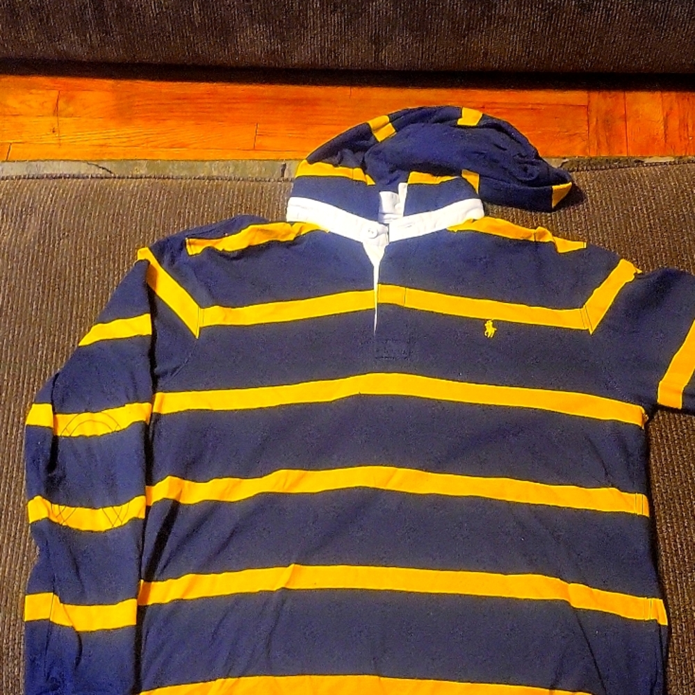 Boys size 18 long sleeve ralph lauren polo